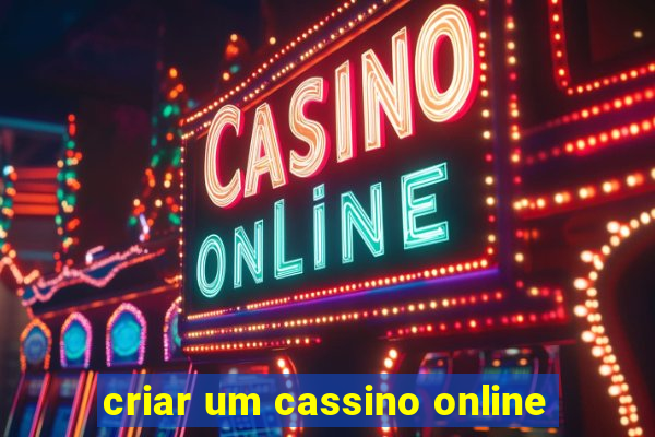 criar um cassino online