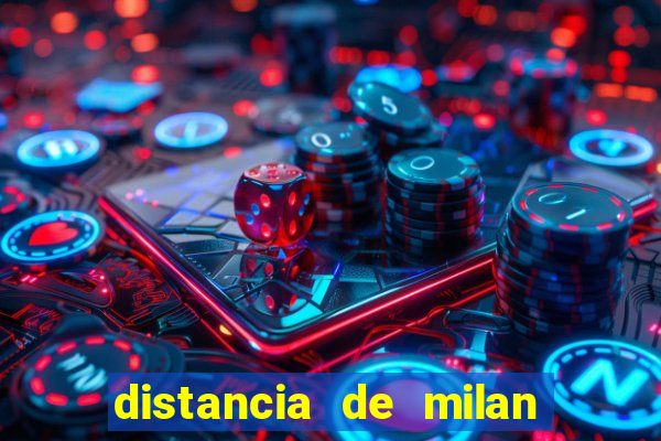 distancia de milan a paris