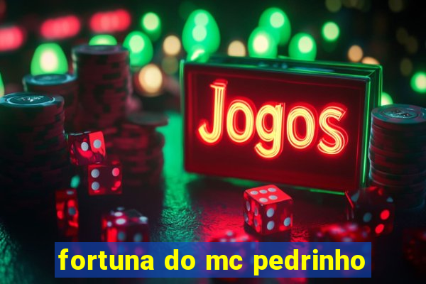 fortuna do mc pedrinho