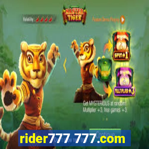 rider777 777.com