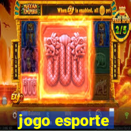 jogo esporte