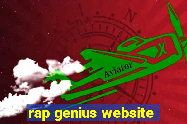 rap genius website