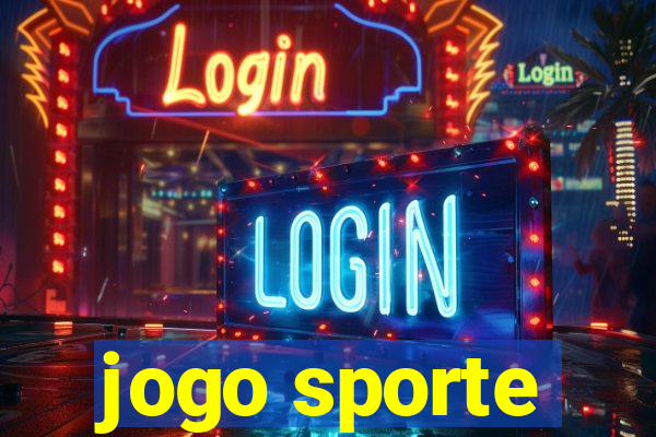 jogo sporte