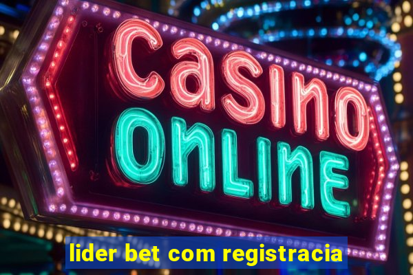 lider bet com registracia