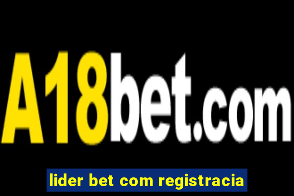 lider bet com registracia