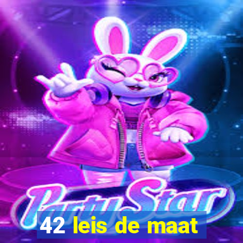 42 leis de maat