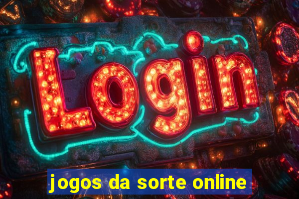 jogos da sorte online