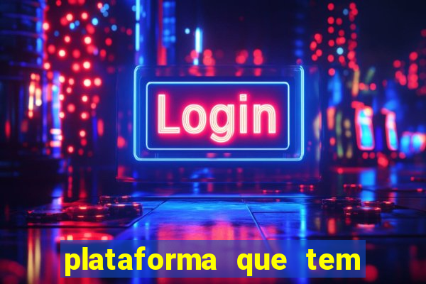 plataforma que tem o fortune tiger