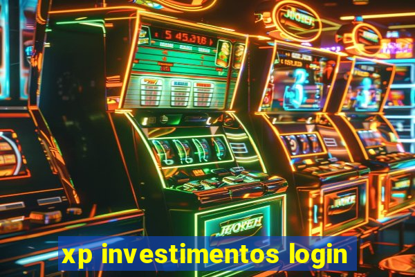 xp investimentos login