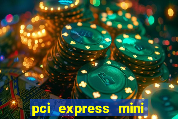 pci express mini card slot