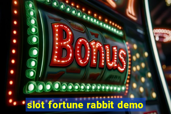 slot fortune rabbit demo