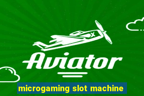 microgaming slot machine