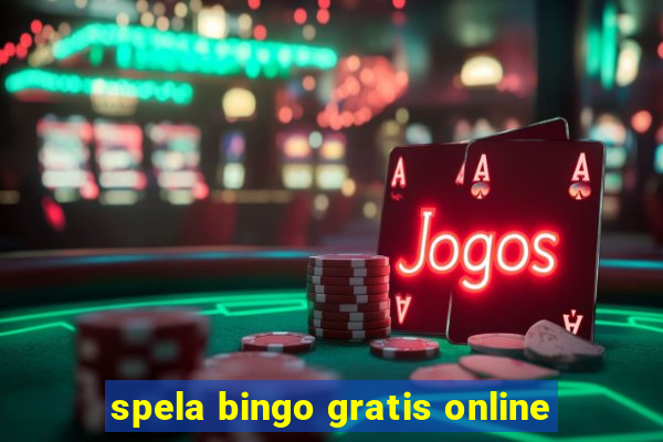 spela bingo gratis online