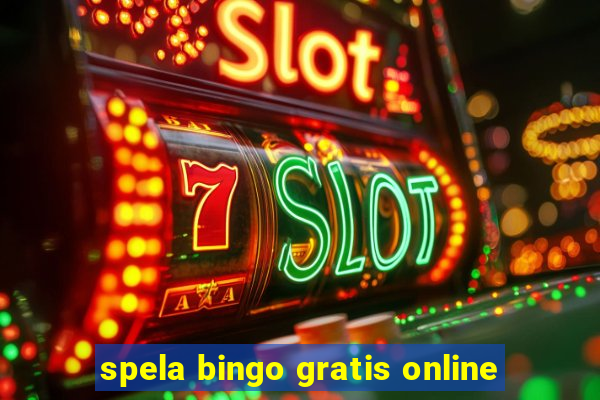 spela bingo gratis online