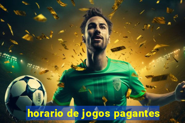 horario de jogos pagantes