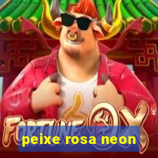 peixe rosa neon