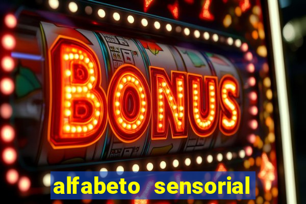 alfabeto sensorial para imprimir