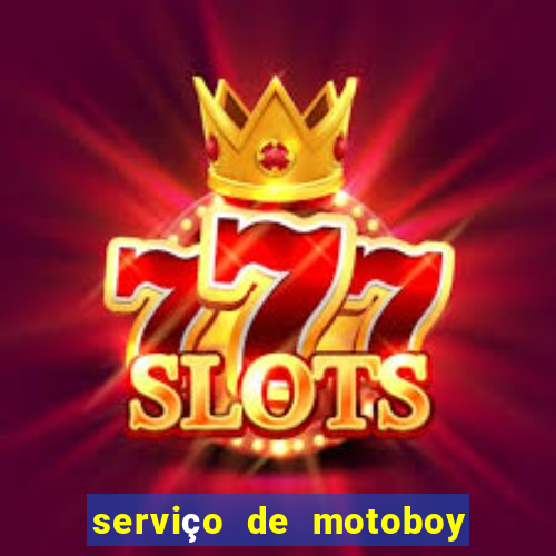 serviço de motoboy 24 horas