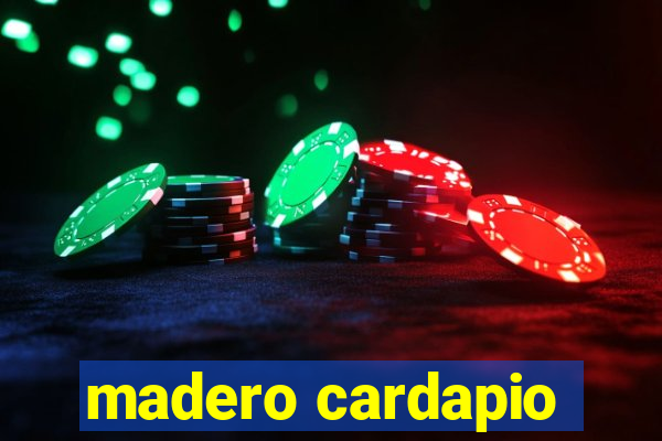 madero cardapio