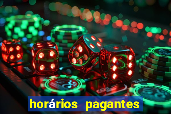 horários pagantes pg soft