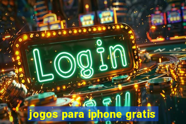 jogos para iphone gratis