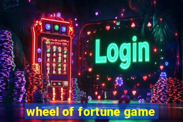 wheel of fortune game