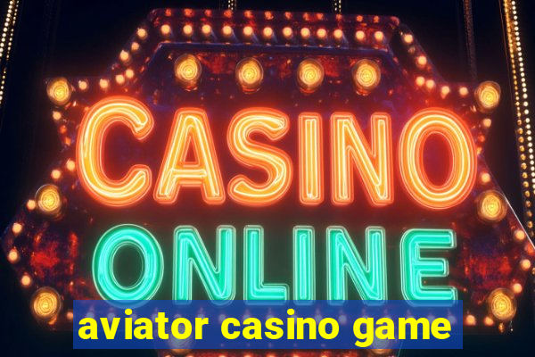 aviator casino game