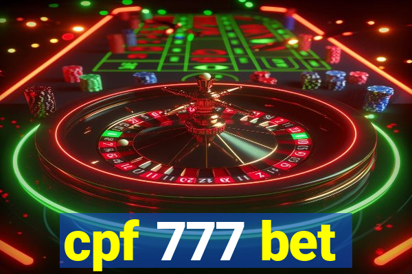 cpf 777 bet