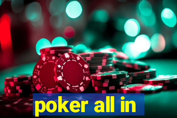 poker all in