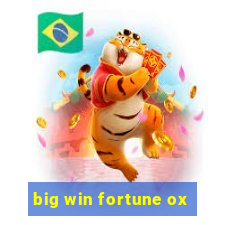 big win fortune ox