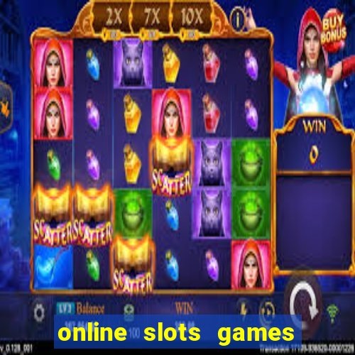 online slots games real money