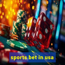 sports bet in usa