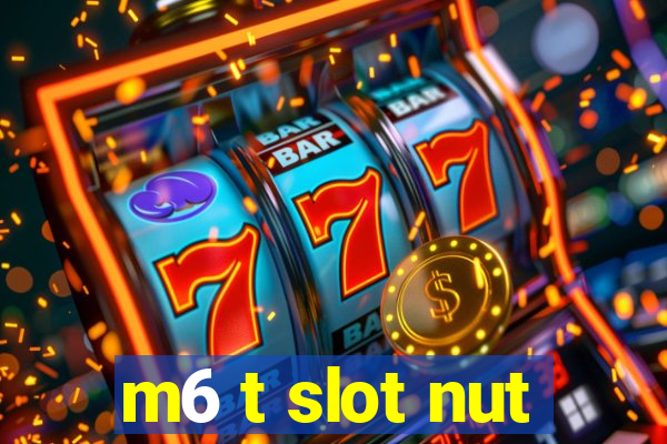 m6 t slot nut