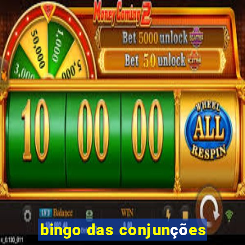 bingo das conjunções