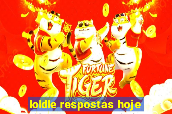 loldle respostas hoje