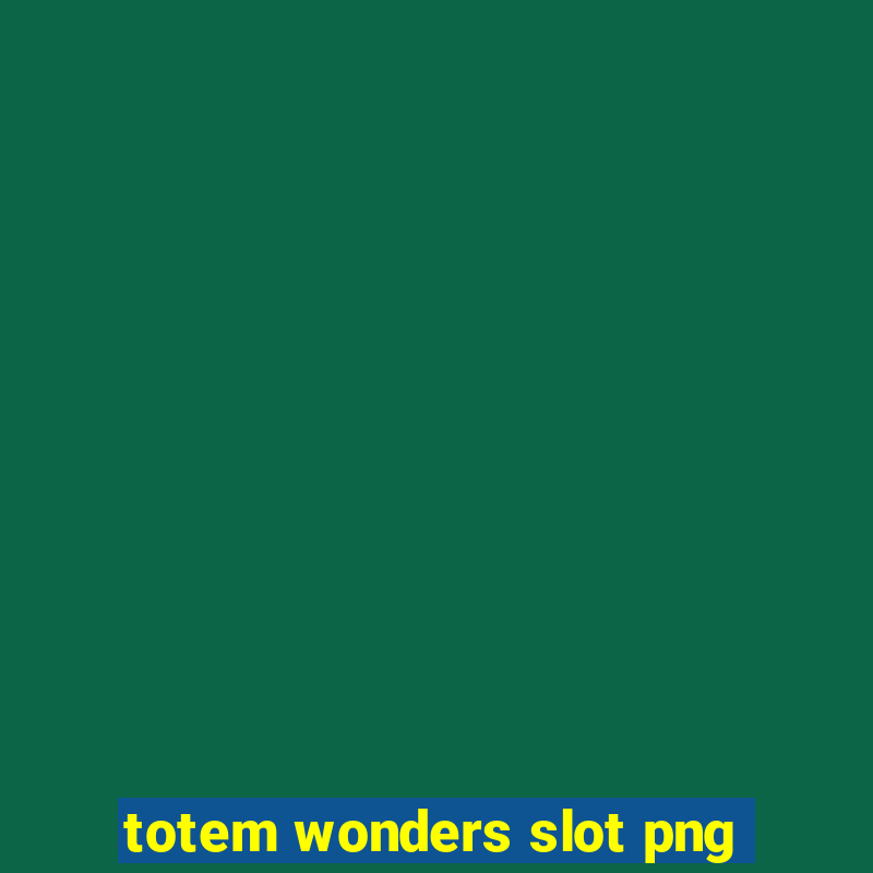 totem wonders slot png