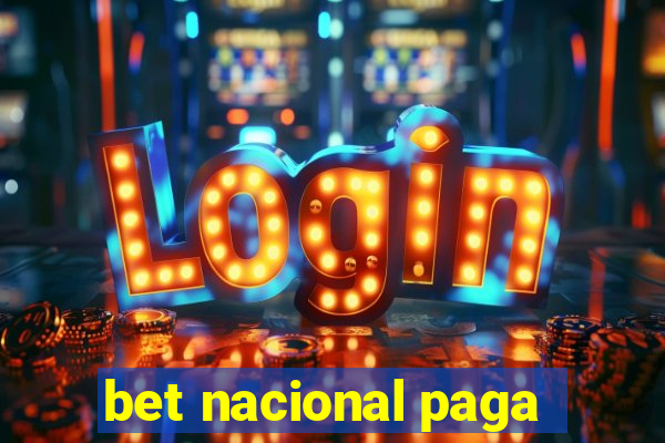 bet nacional paga