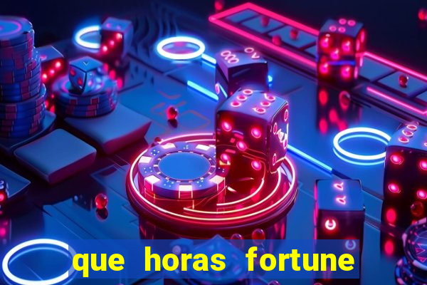 que horas fortune mouse paga