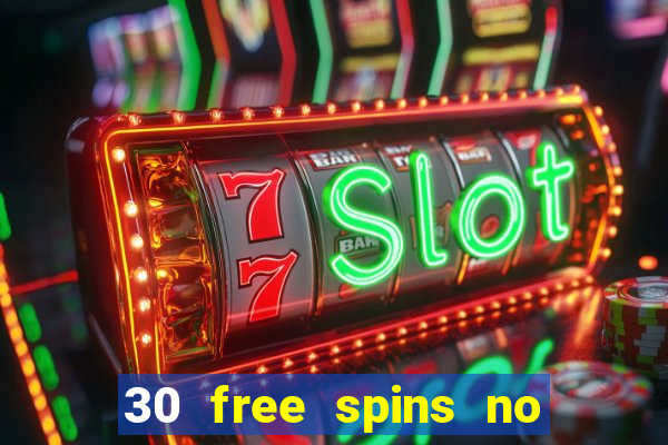 30 free spins no deposit paradise casino