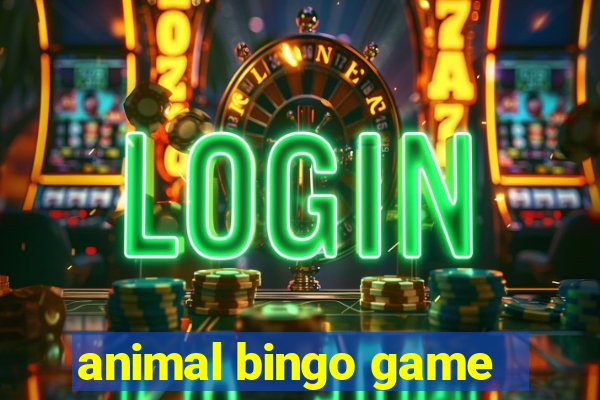 animal bingo game