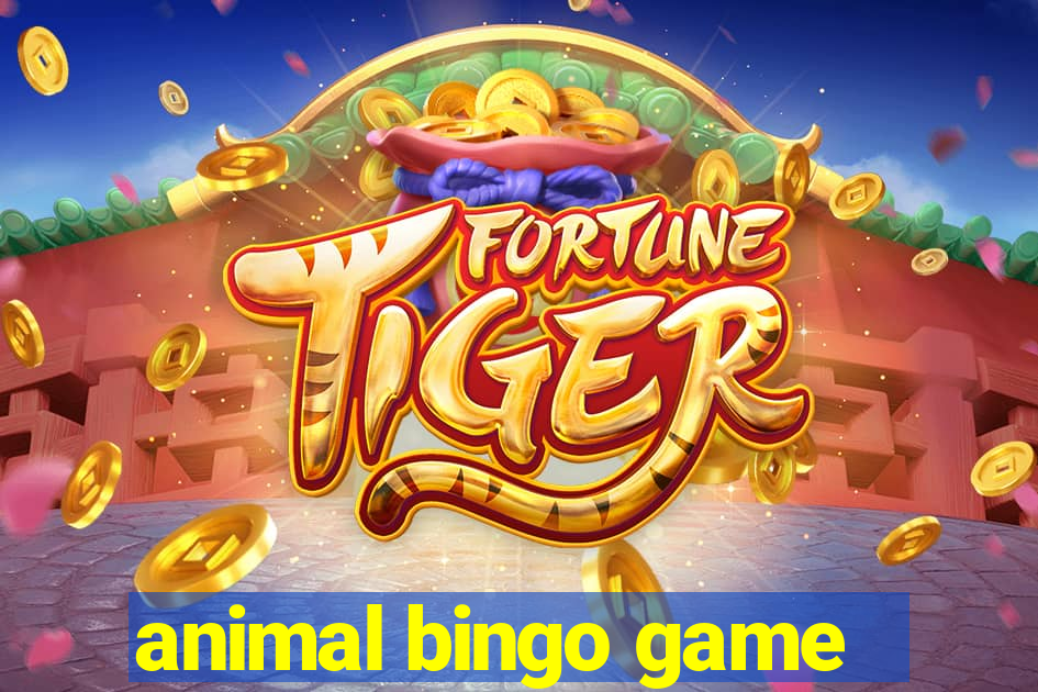 animal bingo game