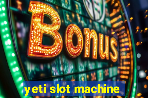 yeti slot machine