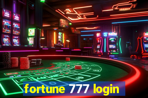 fortune 777 login