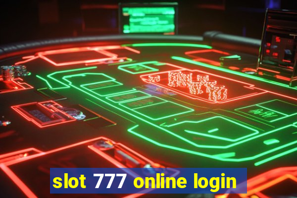 slot 777 online login