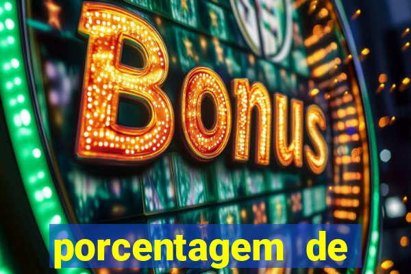 porcentagem de pagamento slots