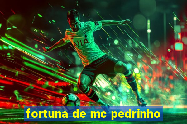 fortuna de mc pedrinho