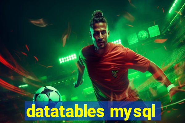 datatables mysql