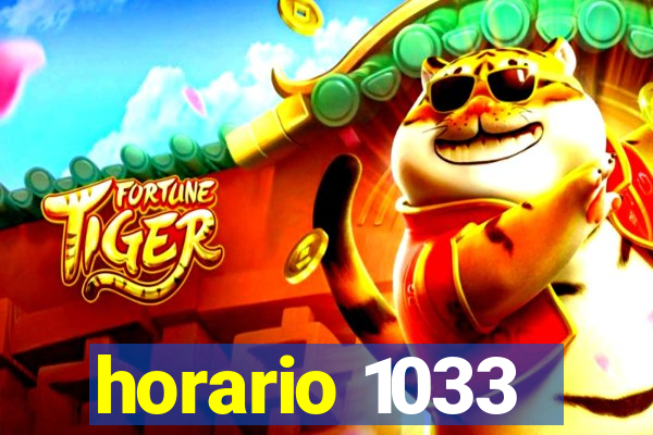 horario 1033