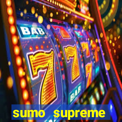 sumo supreme megaways slot