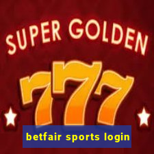 betfair sports login